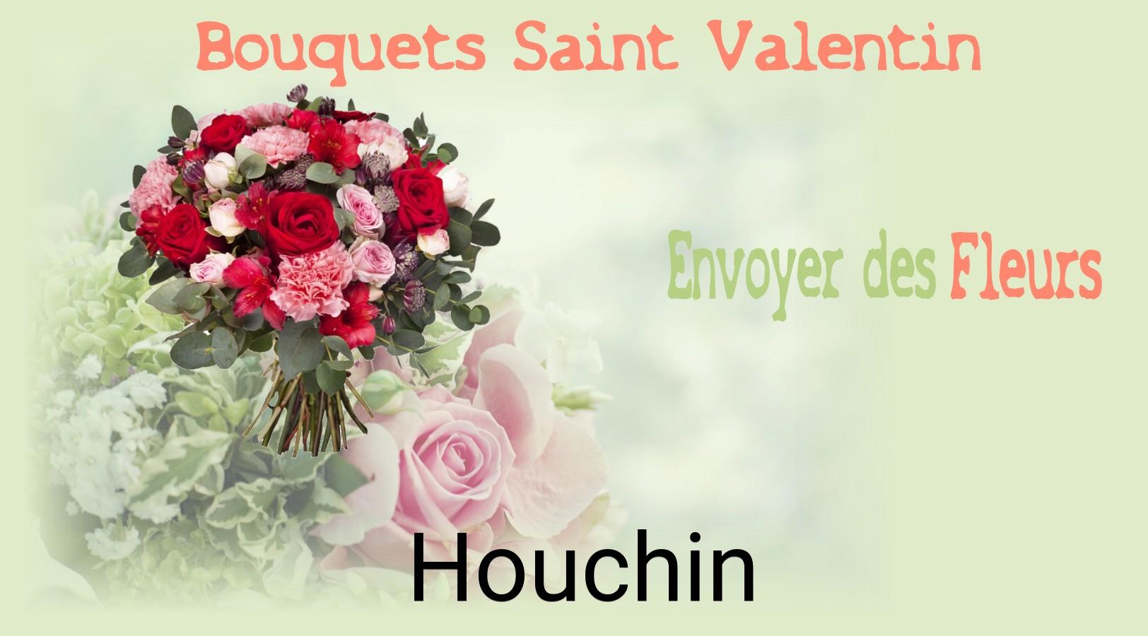 Roses de Saint-Valentin livrées à Houchin
